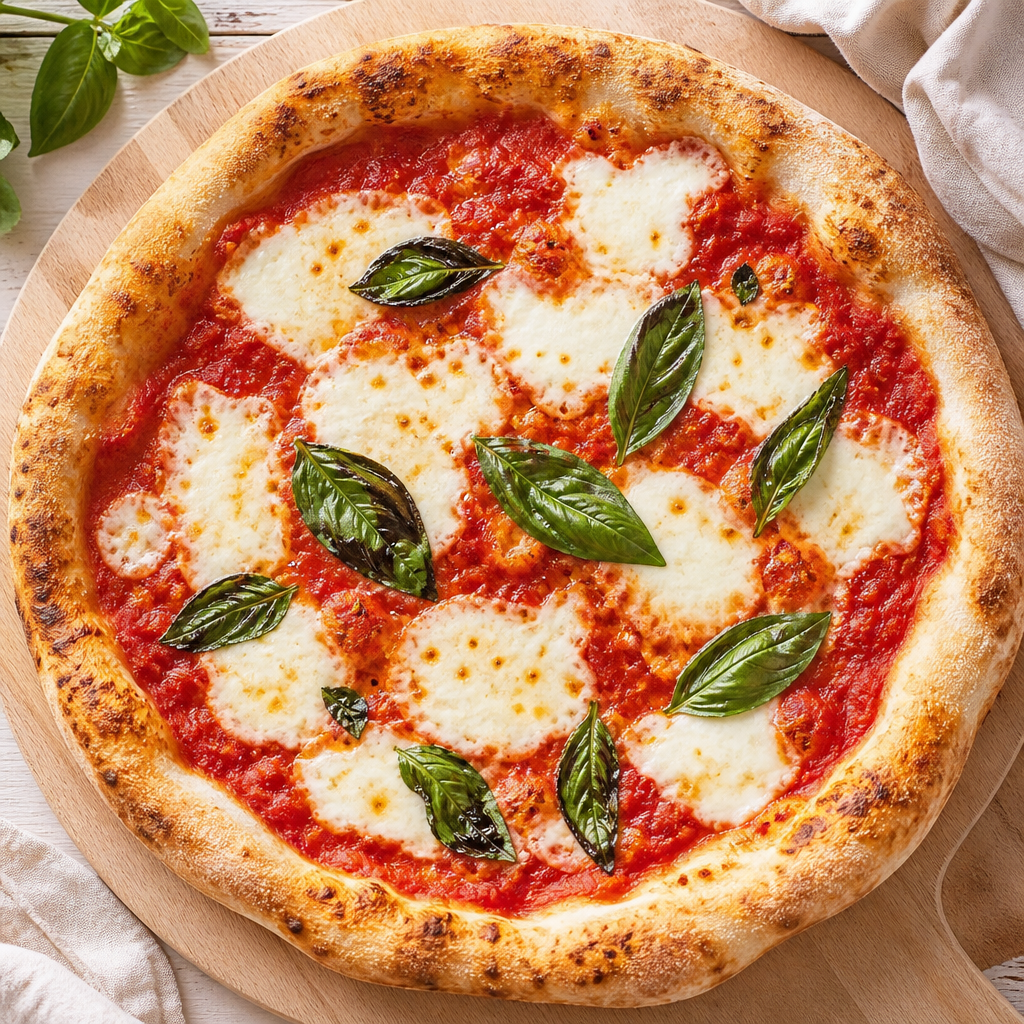 Parmesan sprout pizza from PizzaDK marketplace